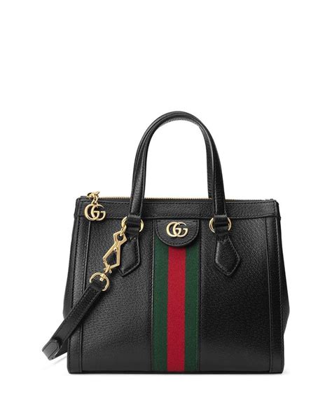 gucci ophidia small black|Gucci ophidia black tote purse.